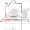 A.B.S. 37150 OE Brake Pad Set, disc brake